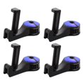 thumbnail image 4 of Ganchos Para Coche Soporte de gancho oculto para reposacabezas de coche 2 en 1, bastidores de asiento trasero para automóvil (4 Uds. Azul), 4 of 4