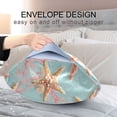 thumbnail image 5 of Ryvnso Satin Pillowcase Coral Starfishes Pillow Cases Standard Size 30x20in, 5 of 6