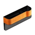 thumbnail image 4 of Organizador de asiento de coche con ranura para tarjetas universal para teléfonos, bebidas, tarjetas y copiloto. Copiloto Naranja, 4 of 9