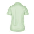 thumbnail image 2 of Monterey Club Women's Pro Leopard Print Block Golf Polo Shirt #2350, 2 of 3
