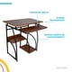 thumbnail image 4 of Escritorio Minimalista Tubular Estudiantil Infantil Hogar cafe 6.49 pulg Pido Todo EPC01WH-C1, 4 of 7