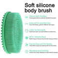 thumbnail image 3 of Silicona exfoliante verde Fácil de limpiar, hace buena espuma, duradera y más higiénica que la lufa tradicional esquí esquí Gafas de esquí, 3 of 5