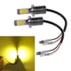 thumbnail image 3 of Mini faros LED de coche Canbus H3 80w, flash estroboscópico 3000k, luces de conducción de niebla Feliz Sencillez, 3 of 5