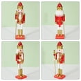 thumbnail image 6 of Gymnture christmas Traditional Wooden Nutcracker Soldier Xmas Decor, 6 of 10