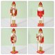 thumbnail image 5 of GOOHOCHY Cascanueces de escritorio, decoración navideña, adorno navideño, artesanía de madera para cascanueces., 5 of 8