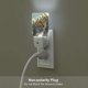 thumbnail image 5 of Balery Floral Rhino With Birds Luz Nocturna LED con Sensor Automático, Enchufe con Sensor Crepuscular, Luz Suave de 0.5W para Dormitorio, Pasillo, Baño-UK, 5 of 7