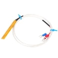 thumbnail image 1 of Sensor de temperatura, PT100 Sensor de temperatura a prueba de agua Termistor Sonda de medición de temperatura Tipo de parche, cable conductor de 3 núcleos(2M), 1 of 8