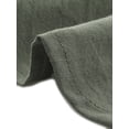 thumbnail image 5 of DARING DIVA Button Down Shirt Collar 3/4 Sleeve Shirts Dress XS Army Green, 5 of 6