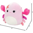 thumbnail image 4 of Squishmallows Original 5-Inch Cailey The Crab - Official Jazwares Little Plush - Collectible Soft & Squishy Mini Stuffed Animal Toy - Add to Your Squad - Gift for Kids, Girls & Boys, 4 of 5
