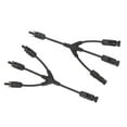 thumbnail image 2 of Oubit Splitter PV Connectors,2 PCS Y Branch Y Branch Solar PV Connectors Y Branch Solar Cable Wire Plug Innovative Solution, 2 of 8