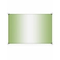 thumbnail image 2 of Sun Shade Sail 6.5x10Ft Abstract Ombre Emerald Green and White Gradient Uv Block Sunshade Canopy Outdoor Shade Cover Rectangle Shade Cloth For Patio Garden Yard Deck Pergola, 2 of 6