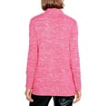 thumbnail image 2 of Nic + Zoe Womens Sun Turn Knit Mock Neck Pullover Sweater, 2 of 2