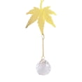 thumbnail image 2 of Carillón De Cristal Crystal Windchime Dream Catchers Windbell Chandelier Decor (hojas de arce), 2 of 5