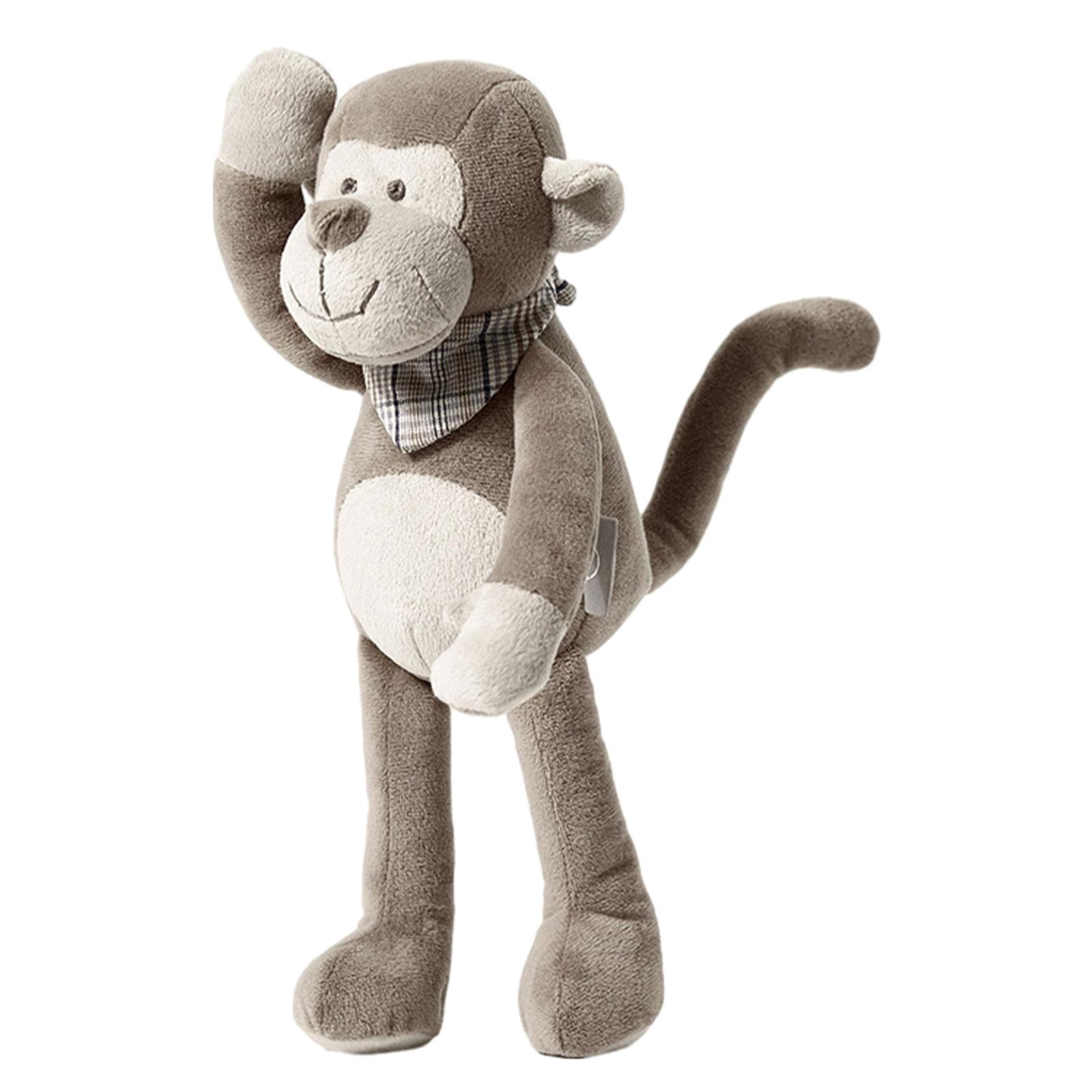 Peluche Singe Bleu Aux Bras Longs - 65 Cm, Douce Et Câline - Décoration Canapé, Cadeau Enfant Ou Adulte