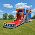 thumbnail image 4 of JumpOrange Titan Rocker Outdoor Commercial Grade Inflatable Bounce House Water Slide with Splash Pool for Kids and Adults with Blower, 4 of 5