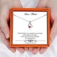 thumbnail image 3 of TURANDOSS Mothers Birthday Gifts for Women 925 Sterling Silver Rose Love Heart Pendant Necklace Birthstone Jewelry Mothers Day Gifts for Mom Grandma Wife Womenfriend, 3 of 5