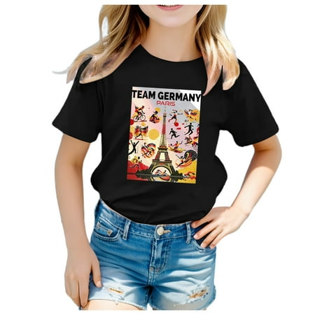 

Unisex Kids Print Tee Boy Girl Funny T Shirts Short Sleeve Round Neck Top for 3 13Y Basketball Sleeve Youth Fit Active Boys Shirts Pack Active Short 5t Boys Long Sleeve Thermal Top Boys Boys Long