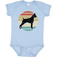 thumbnail image 3 of Inktastic Boxer Dog Vintage Silhouette Boys or Girls Baby Bodysuit, 3 of 5