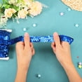 thumbnail image 3 of Unique Bargains 10 Yards 0.8 Inch Elastic Sequins Trim Flat Stretch Sequin Ribbon Strip, Dark Blue, 3 of 4