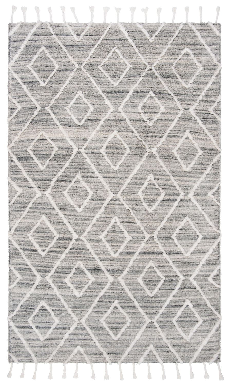 SAFAVIEH Casablanca Cleves Geometric Diamonds Shag Area Rug