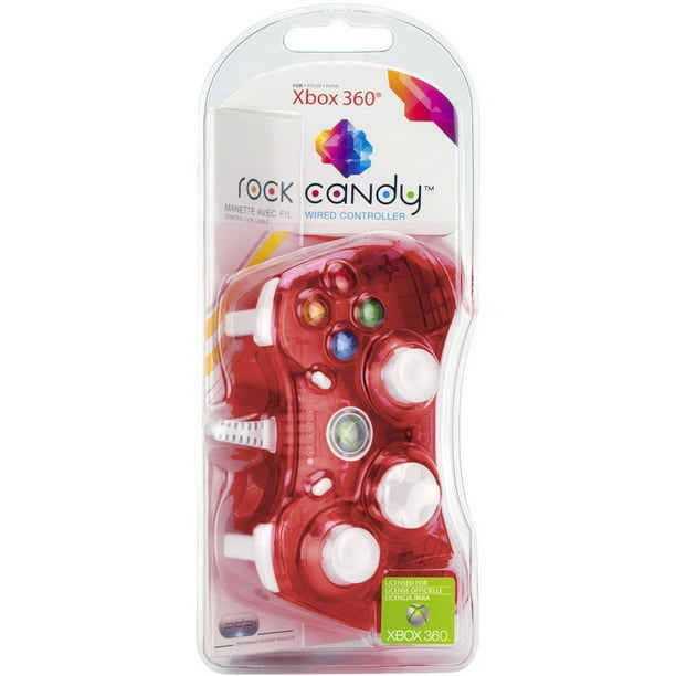 PDP Rock Candy Controller, Red (Xbox 360)