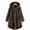 Coffee, variant on Pntutb Fall Clothes for Women 2022,Womens Plus Size Button Plush Tops Hooded Loose Cardigan Wool Coat Winter Jacket