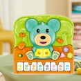 thumbnail image 7 of Loespoir Early Education Animals Music Electronic Piano, Puzzle Early Education Toys, Animal Sound Keyboard, For Musical Learning, Animal Recognition, Interactive Play(A), 7 of 7