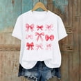 thumbnail image 6 of Kaemgyyd Women Graphic Tees Summer Cute T Shirts Comfortable Crew Neck Short Sleeve Valentine's Tops Clothes Trendy, 6 of 6
