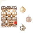thumbnail image 1 of Christmas Decorations Outside 3CM Christmas Ball Ornaments Christmas Tree Decoration Holiday Multiple Styles Ornaments For Christmas Trees Party Ball Decoration Outside Christmas Decorations, 1 of 2