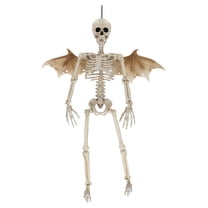 Way To Celebrate, Faux Posable Winged Skeleton, 36-inch, Beige ...