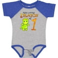 thumbnail image 3 of Inktastic Dragon 1st Birthday Turning One Boys or Girls Baby Bodysuit, 3 of 5