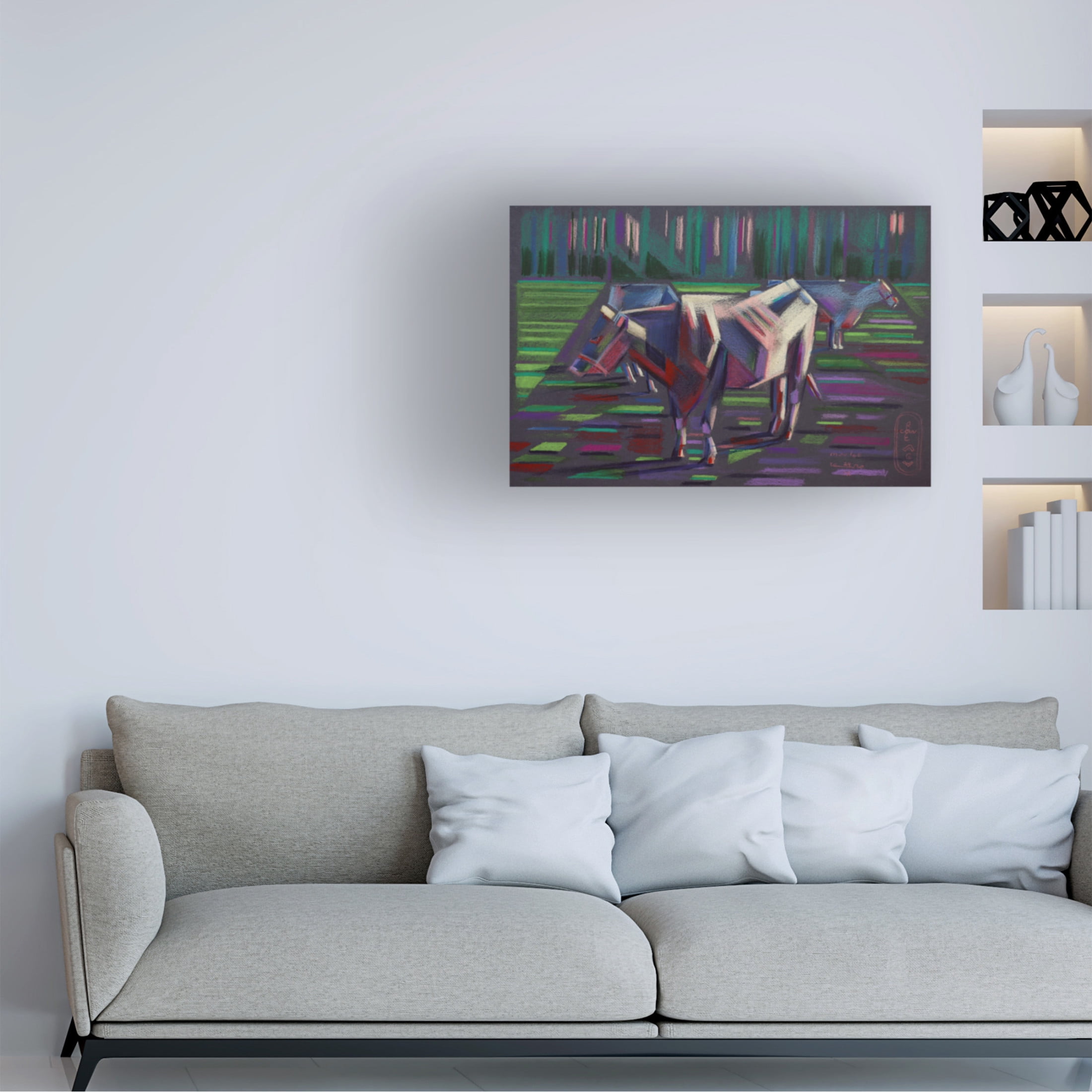 Trademark Fine Art Corne Akkers  Marlot 24 09 20 Canvas Wall Art