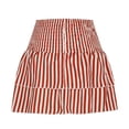 thumbnail image 4 of Maoxin Women Skirt Woman Fashion High Waist Printed Pleated Skirt Small Floral line Skirt ,Hot Pink,L, 4 of 5