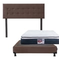 thumbnail image 1 of Colchón Matrimonial + Box Bless + Cabecera Bilbao Spring Air Dicasa Monaco, 1 of 8
