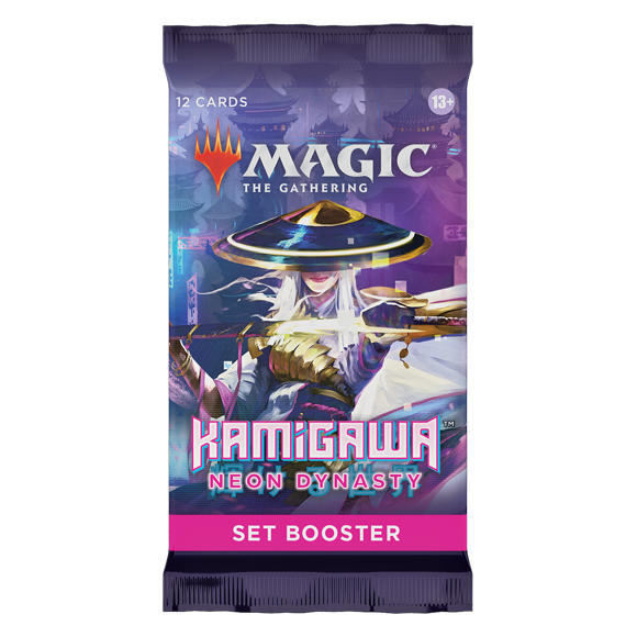 Magic: The Gathering Set Booster Pack MTG Kamigawa Neon Dynasty