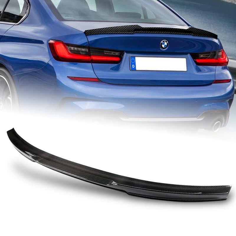 For 19-21 BMW 320i 330i M340i G20 M4 Type Real Carbon Fiber Rear Trunk ...