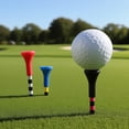 thumbnail image 6 of Unbreakable Plastic Golf Tees with Lines Design Colorful 30Pack, 3 1/4 2 3/4 Inch Consistent Tee for Serious Performance, Ideal for Men Women Golfing, 6 of 7