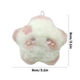 thumbnail image 3 of FEOLGEHLY Cute Star Keychain,Plush Squeaky Blush Stars for Car Key Decor,Bag Charms Car Key Ring Accessories Gifts Pendant Women Girls Keychain Pendant, Pink, 3 of 6