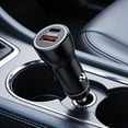 thumbnail image 2 of Kadlawus 2Pcs 38W Fast Car Charger for Vehicles, Dual Port Charging Connector, Car Mounted Conversion Adapter, Compatible with Smartphones and Tablets, 2 of 9