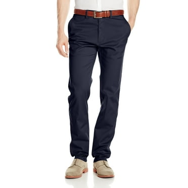 Mens 29X32 Slim Fit Low-Rise Khakis Pants Stretch 29