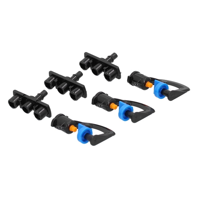 Misting Sprinkler, 180 Rencillo de Irrigación de Refrigerio Boquilla de Suministro de Jardinería 20 Conjunto para Invernaderos para Enfriamiento Atomizado