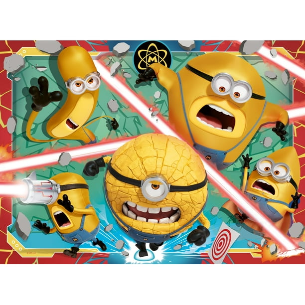 Rompecabezas Ravensburger Despicable Me 4: Minions 100 piezas