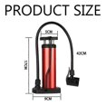 thumbnail image 4 of Foot Pump Mini Portable Floor Inflator Inflating Tool for Bike Tire Ball Pool Toy, 4 of 5