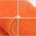 thumbnail image 4 of Miangastore 2M Jute Burlap Ribbon Roll for Christmas Decoration (Orange), 4 of 8