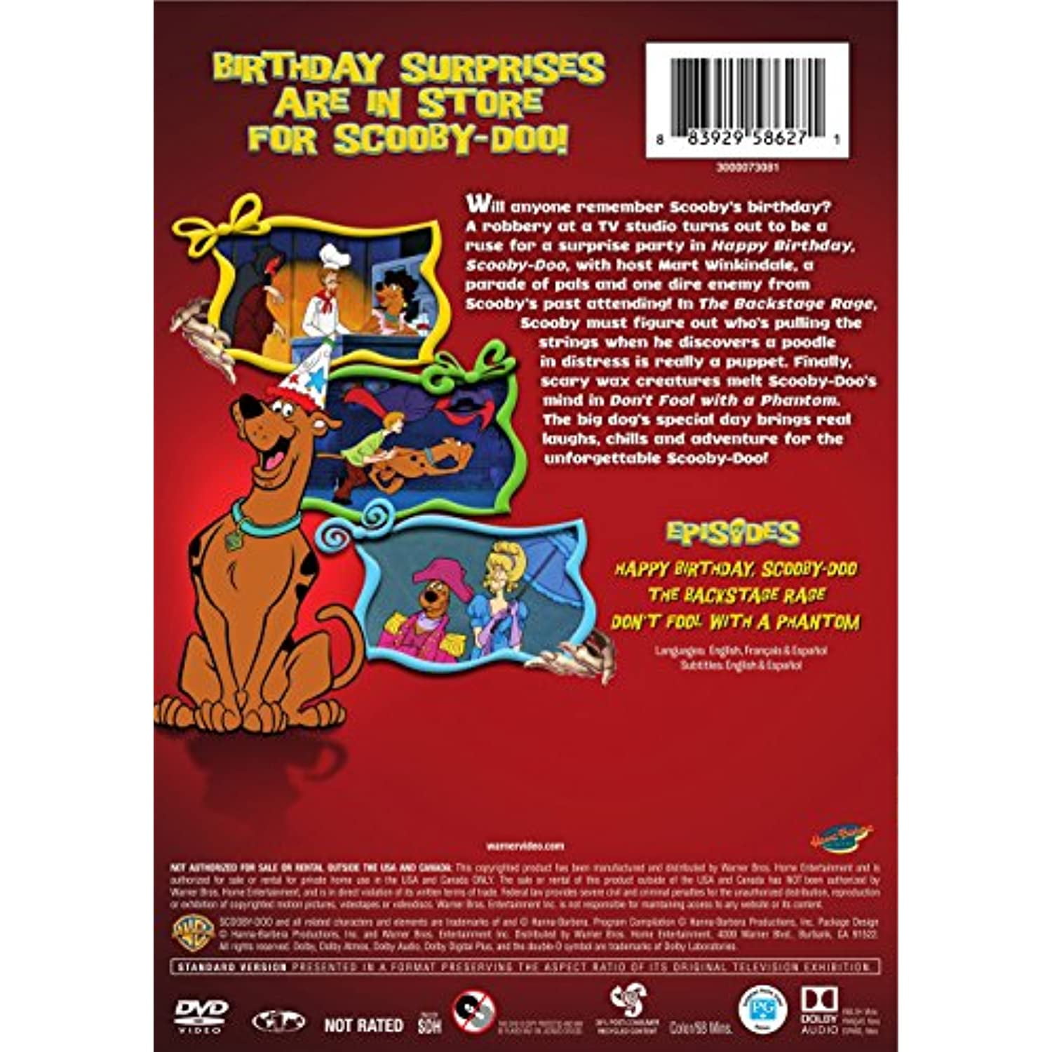 Happy Spook-Day, Scooby-Doo! (DVD) - Walmart.com