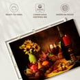 thumbnail image 6 of Elephant Stock Wine Fruit And Nuts Wall Art - Horizontal Canvas Wall Art - Kitchen Wall Decor - Food And Drink Canvas - Black And Brown Decor - 24" x 16", 6 of 8