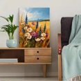 thumbnail image 5 of Qisvanset Framed Canvas Wall Art, 12x16 Inch Wildflower Golden Meadow Summer Nature Wall Art, 5 of 5
