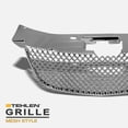 thumbnail image 3 of Stehlen 642167821434 Mesh Front Hood Bumper Grille - Chrome For 2007-2010 Chrysler Sebring, 3 of 5