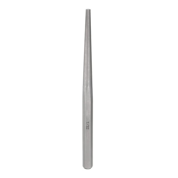 Uxcell Line-up Punch 7/32"x8" Round Tip Non-marring Roll Pin Cylindrical Alignment Punches for Watch Repair Jewelry Machinery Maintenance