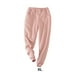 thumbnail image 4 of Minnieouse Pantalones de invierno versátiles y prácticos de tela para mujer Manténgase a la moda en cualquier ocasión Pantalones casuales Prendas para la parte inferior del cuerpo rosa SG, 4 of 6